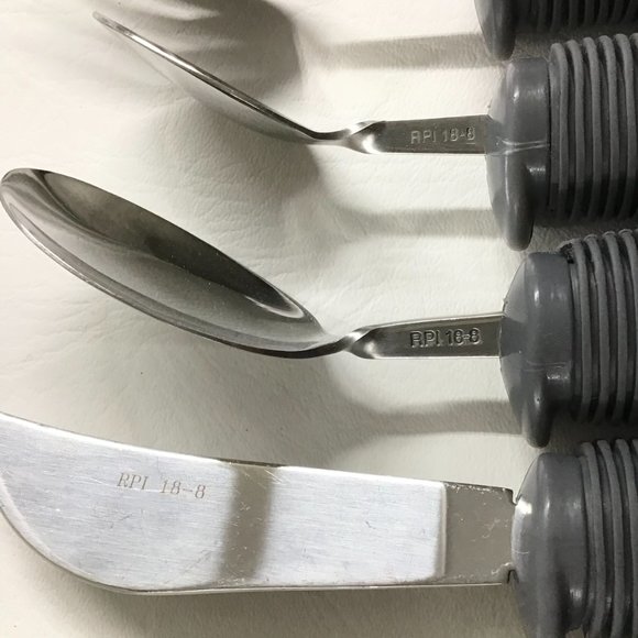 Handicap Eating Utensils, - Picture 2 of 2